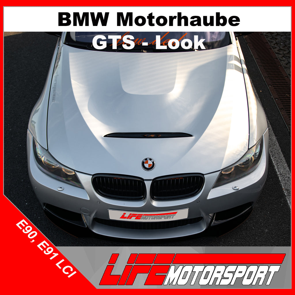 Sportmotorhaube GTS - Design für BMW 3er (E90, E91 LCI)