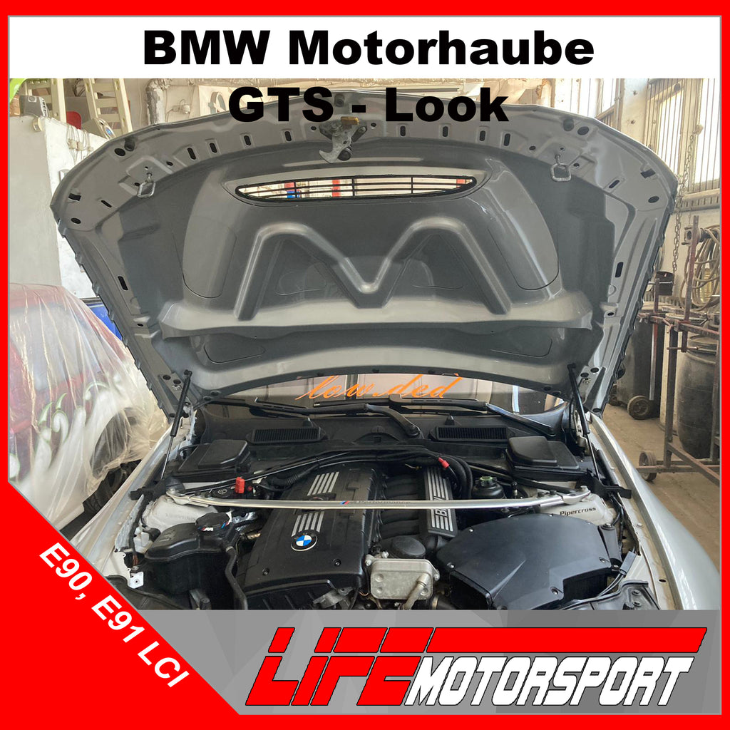 Sportmotorhaube GTS - Design für BMW 3er (E90, E91 LCI)