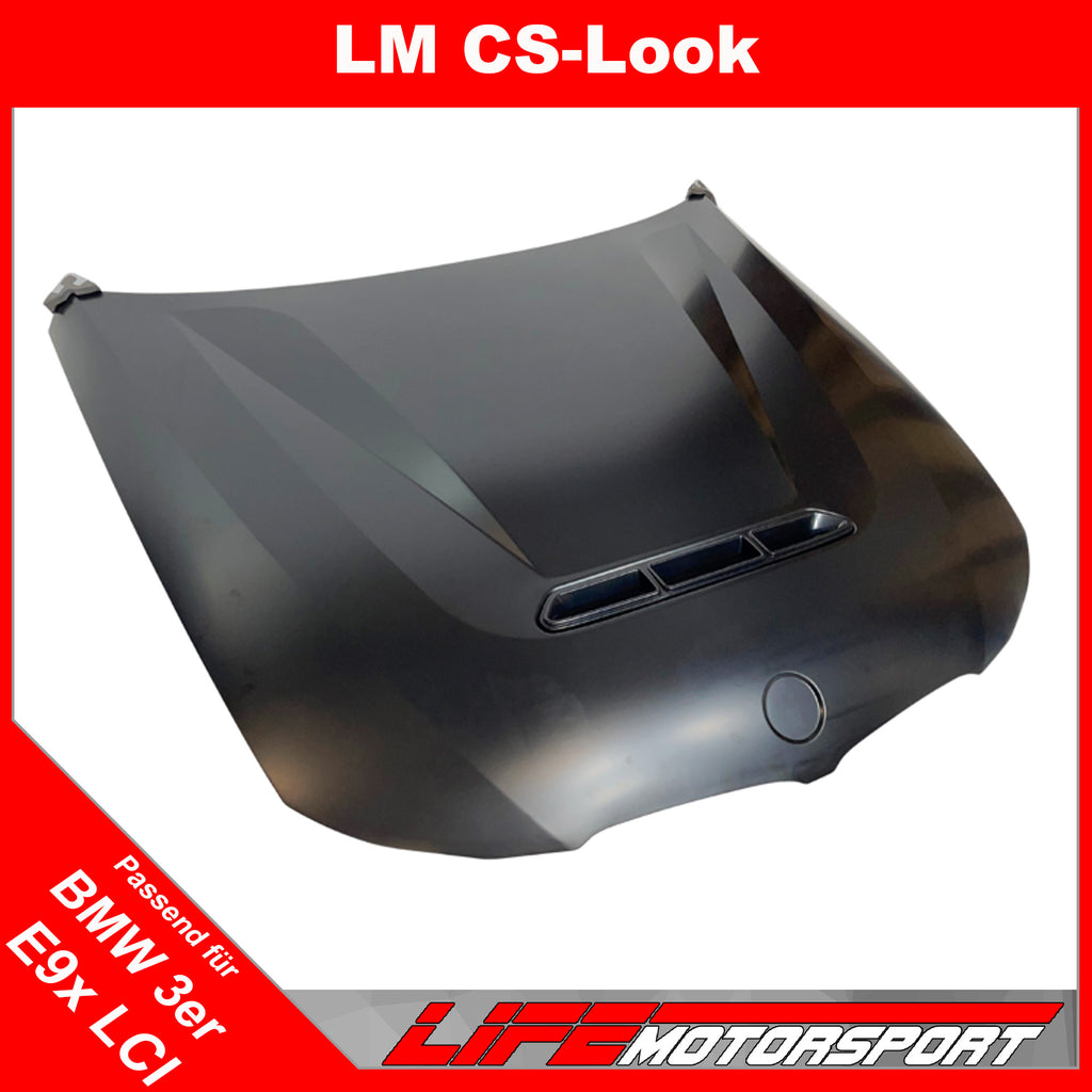 Sportmotorhaube CS - Design für BMW 3er E90/E91 LCI