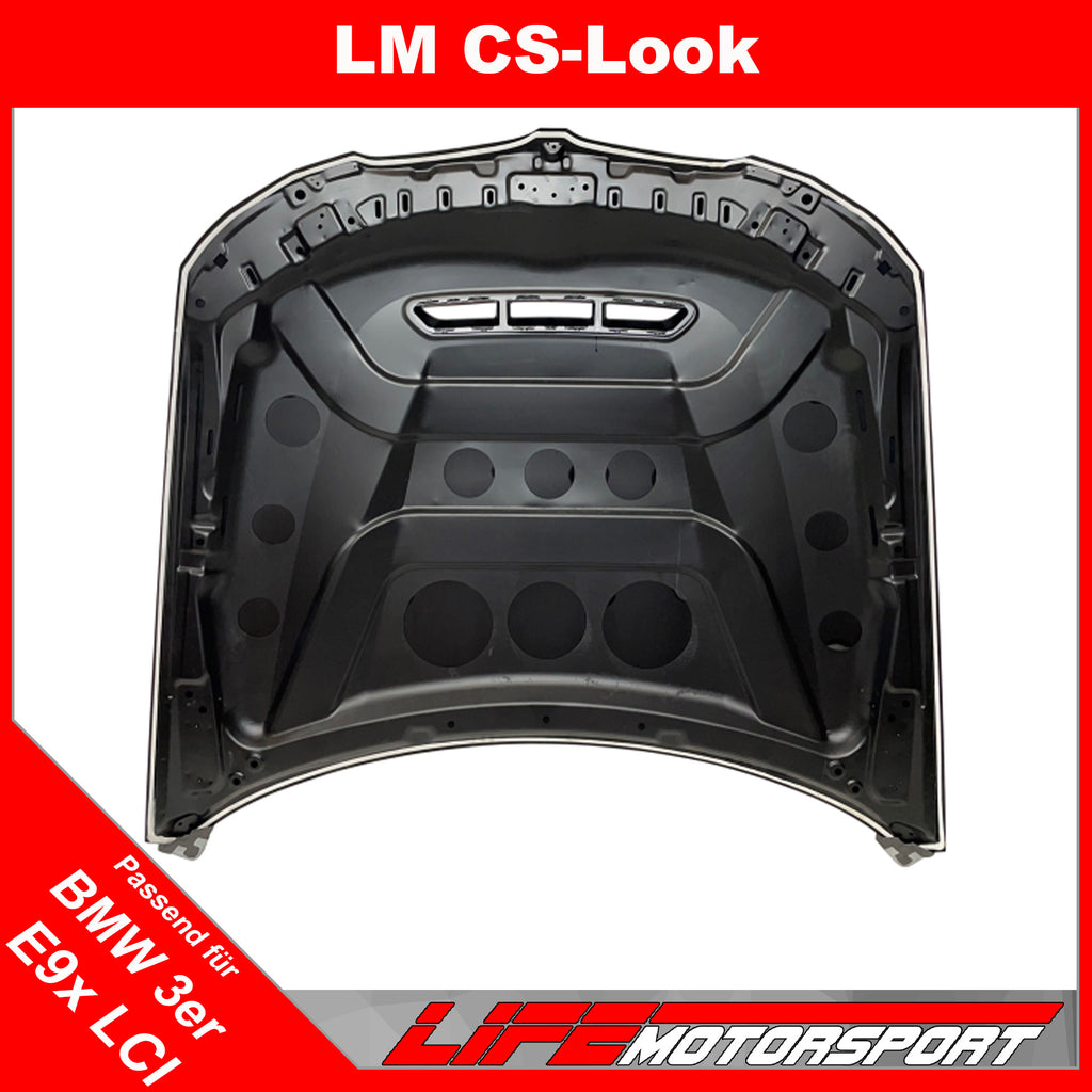 Sportmotorhaube CS - Design für BMW 3er E90/E91 LCI