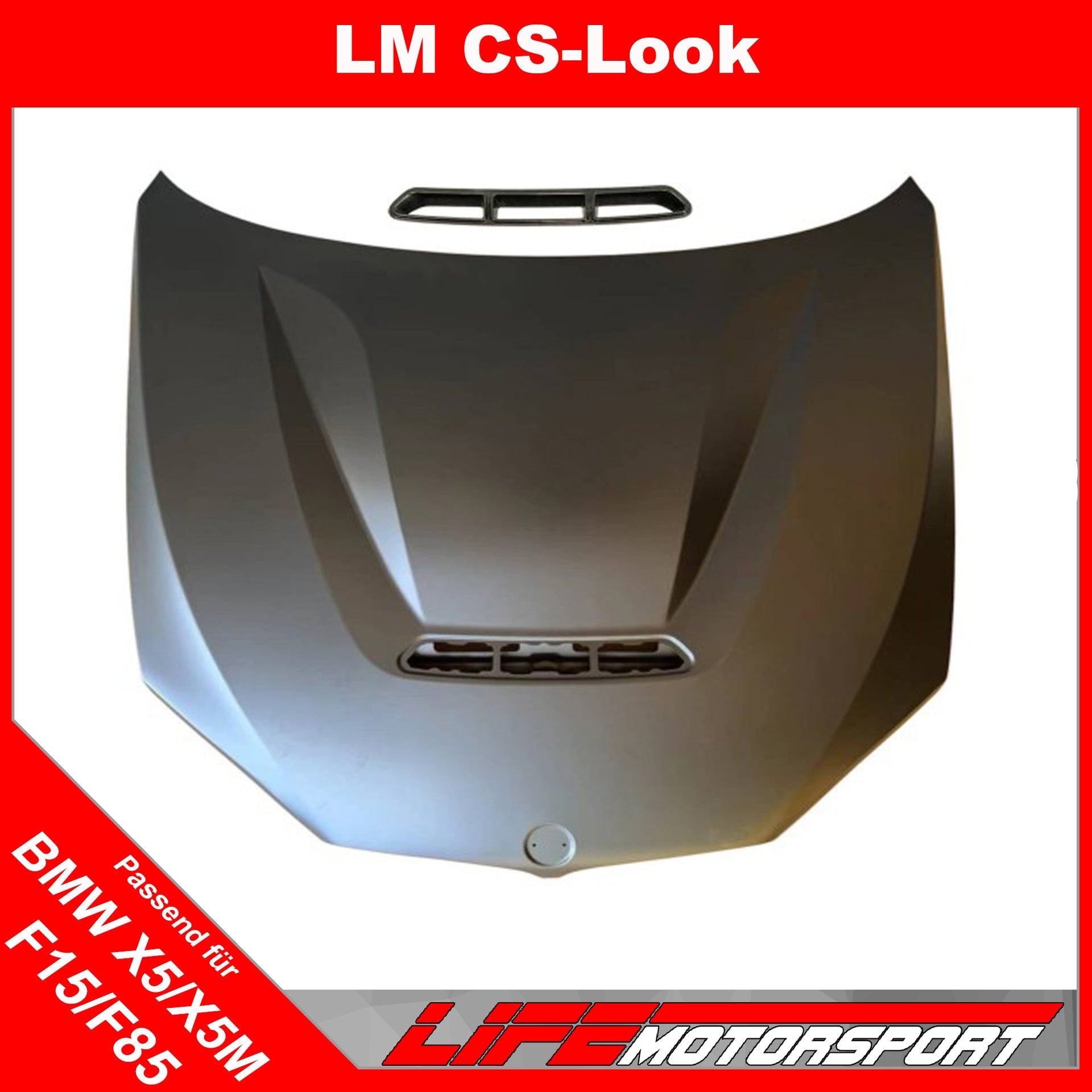 Sportmotorhaube CS - Design für BMW X5 F15 X5M F85