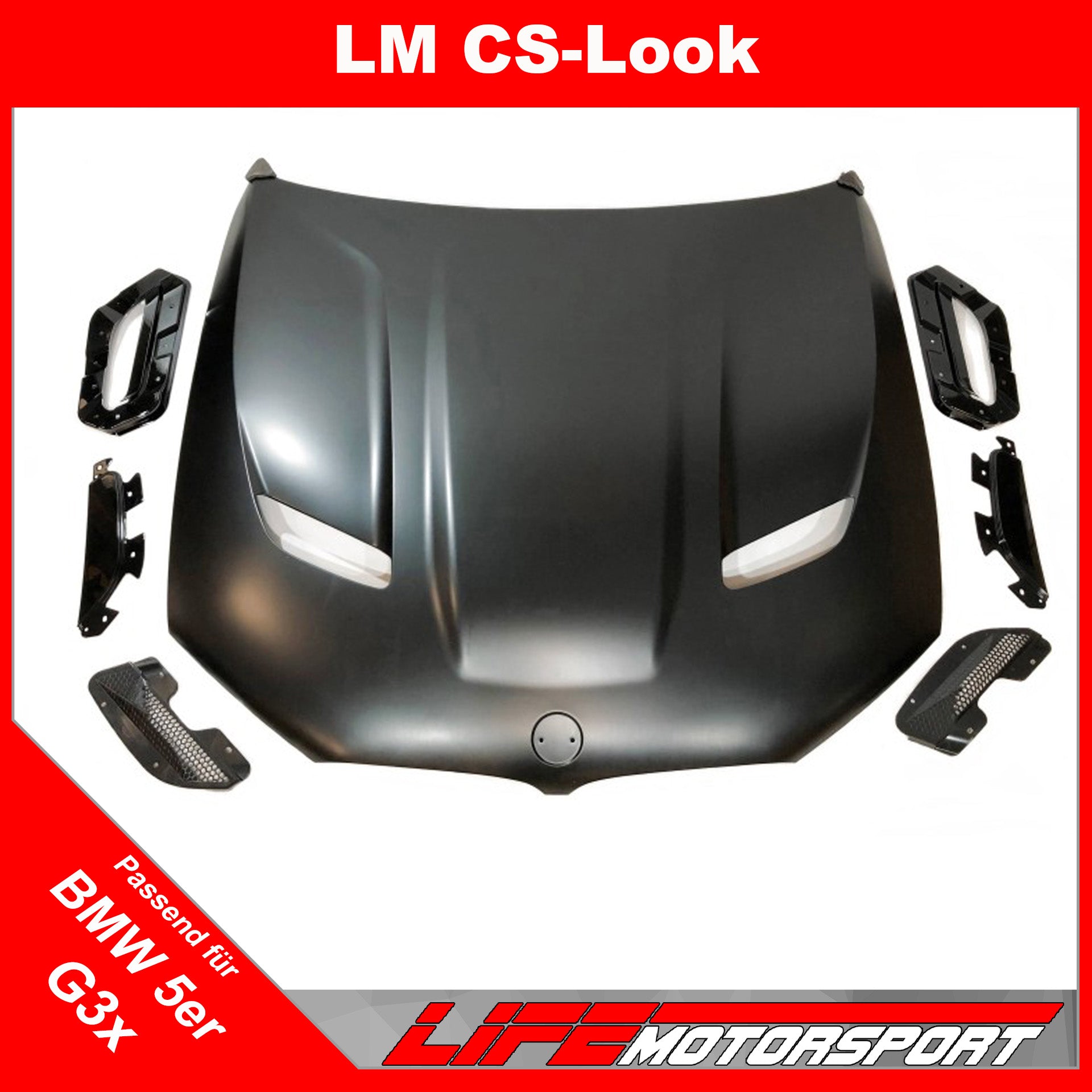 Sportmotorhaube CS - Design für BMW 5er G30 und G31