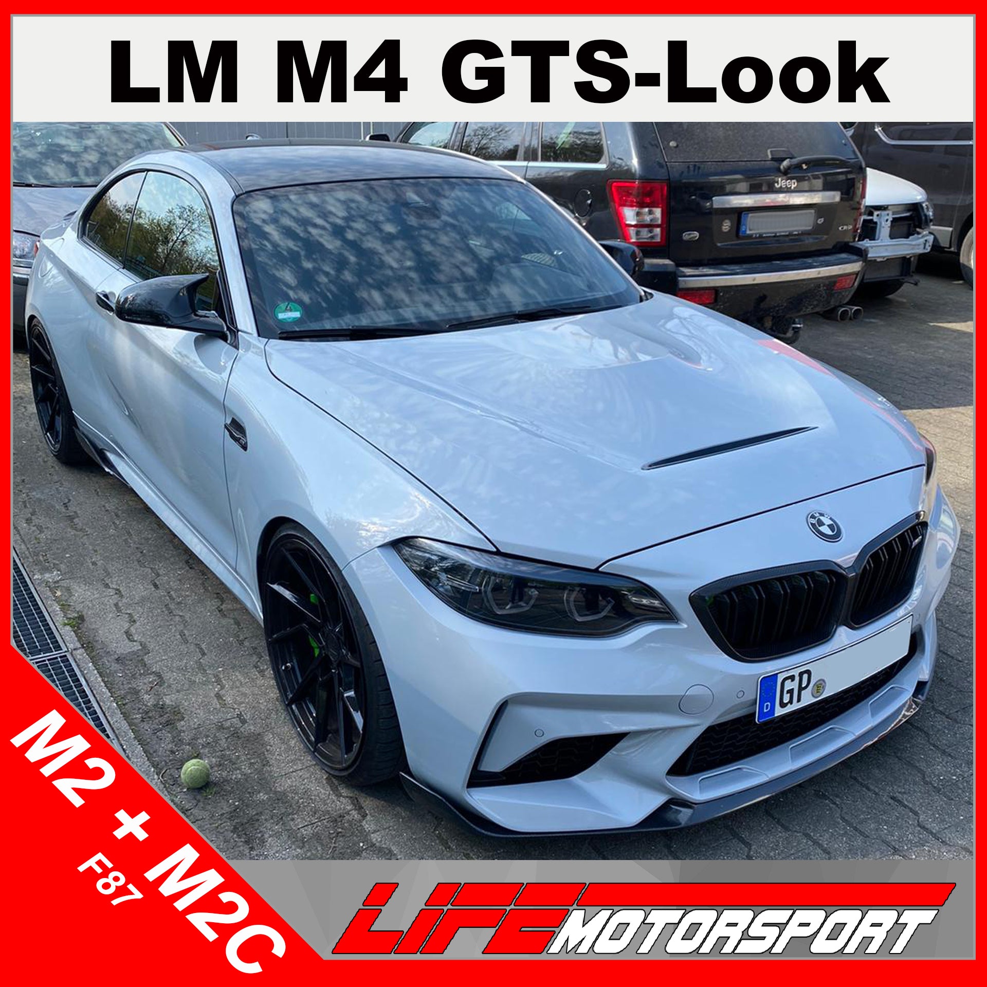 Sportmotorhaube GTS - Design für BMW M2/M2C F87