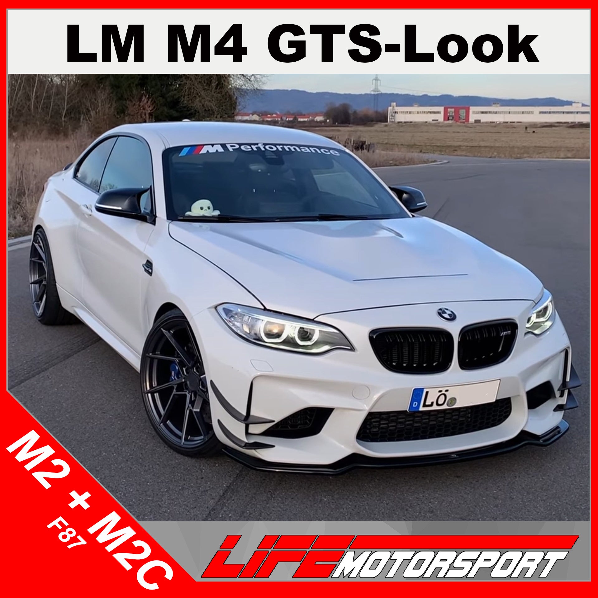 Sportmotorhaube GTS - Design für BMW M2/M2C F87