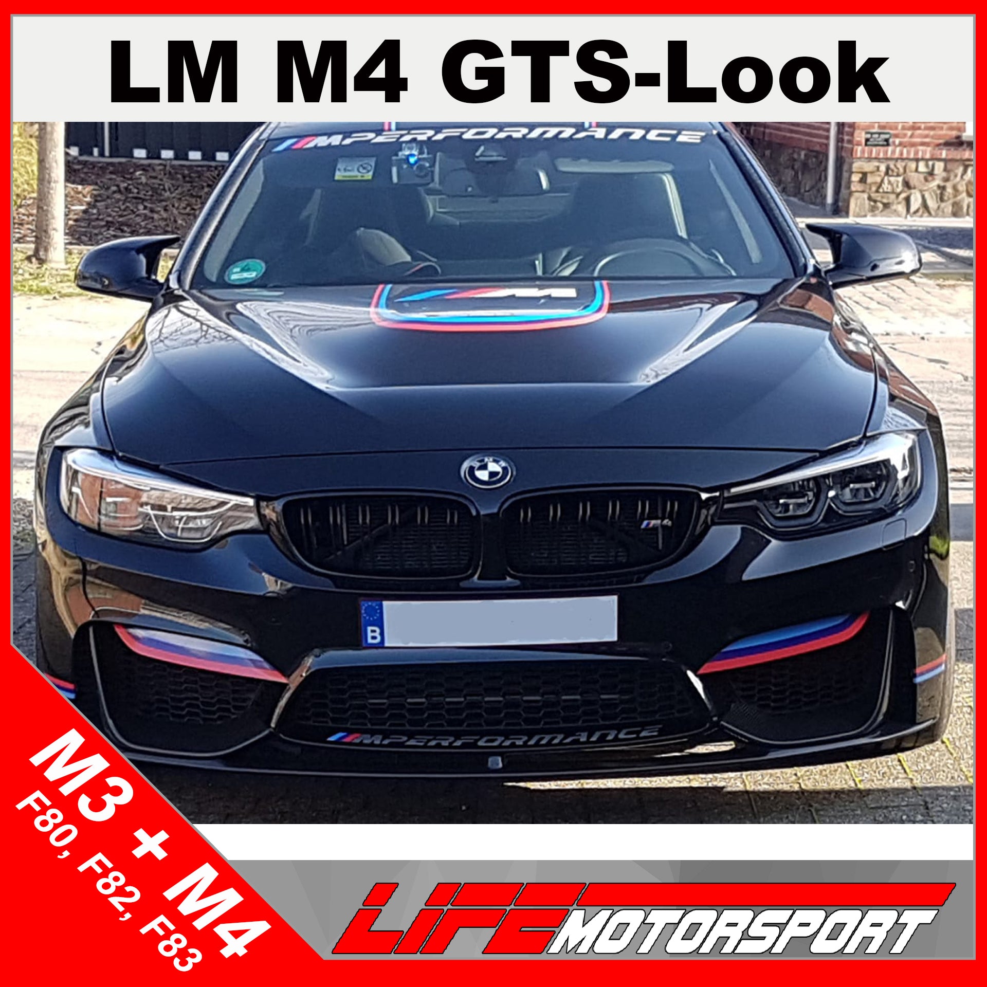 Sportmotorhaube GTS - Design für BMW M3/M4 F8x