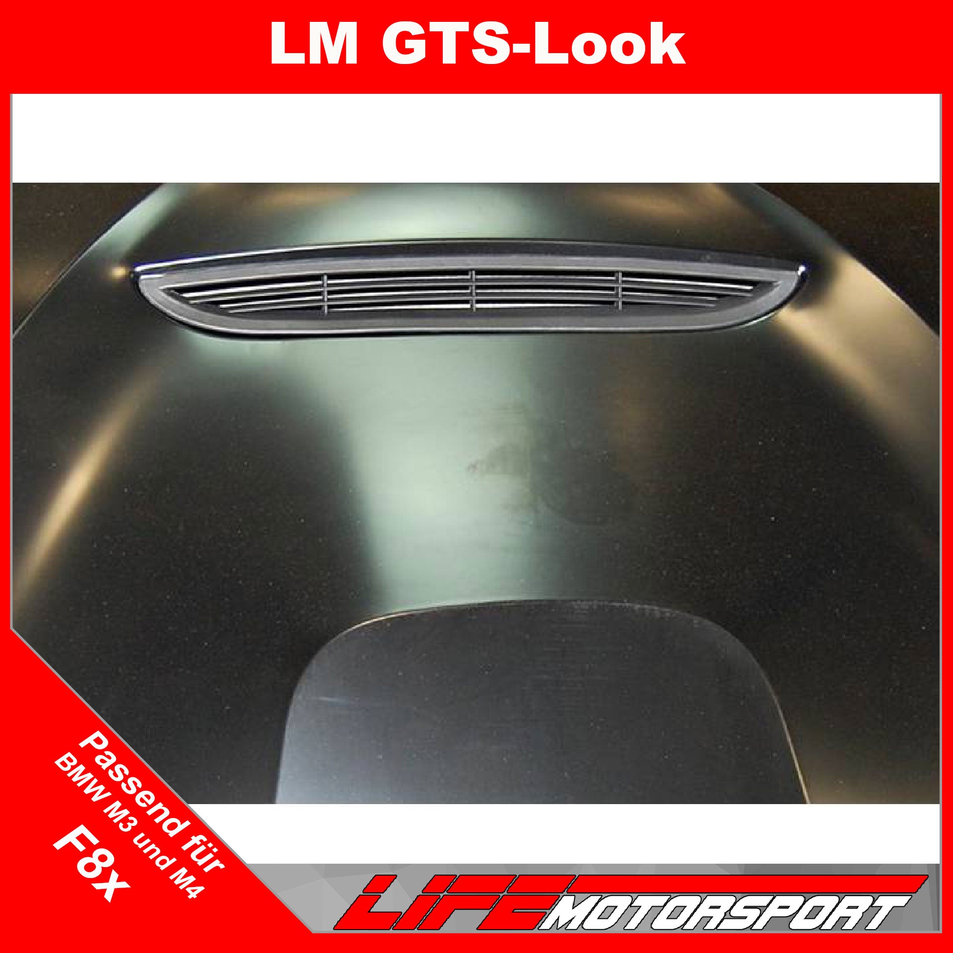 Sportmotorhaube GTS - Design für BMW M3/M4 F8x