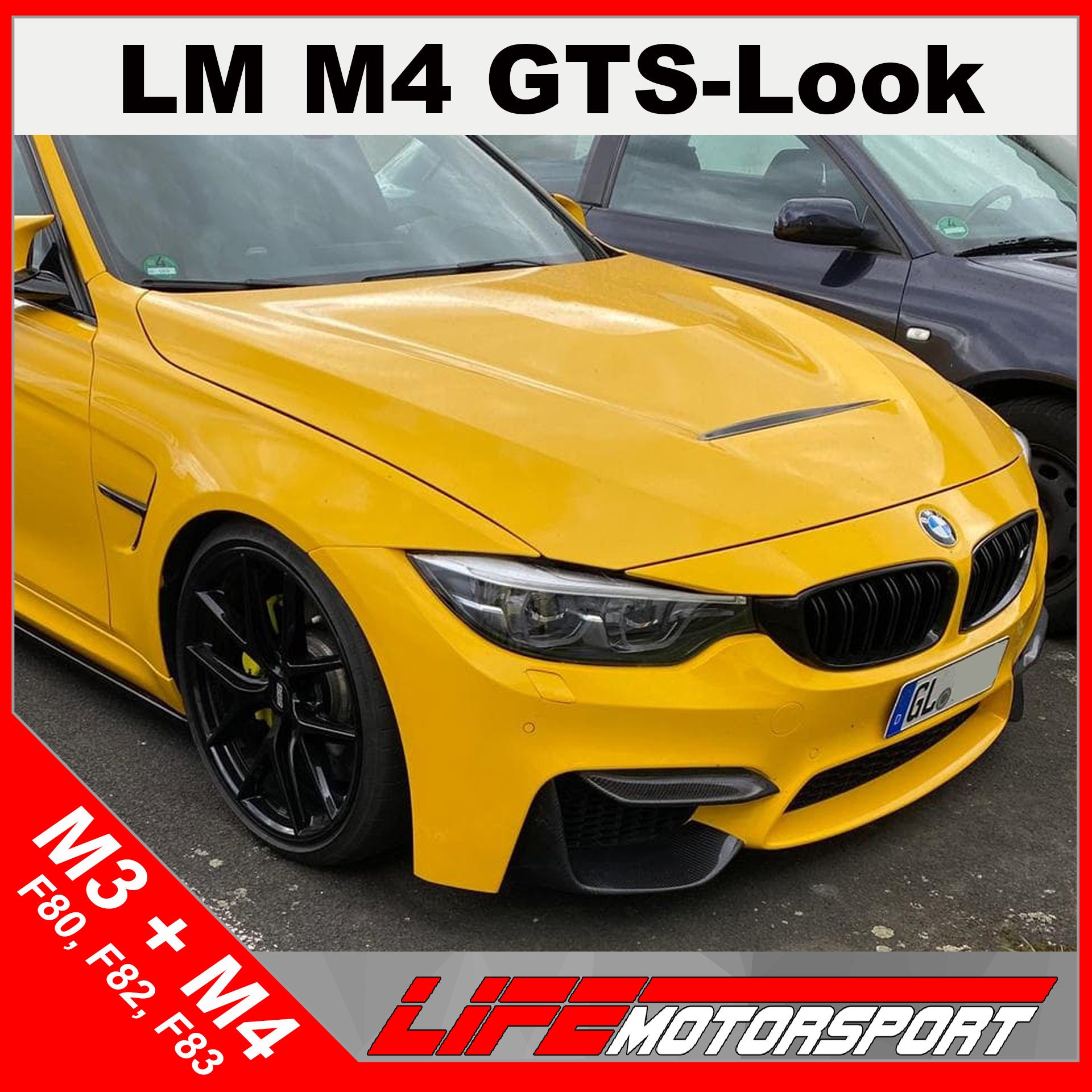 Sportmotorhaube GTS - Design für BMW M3/M4 F8x