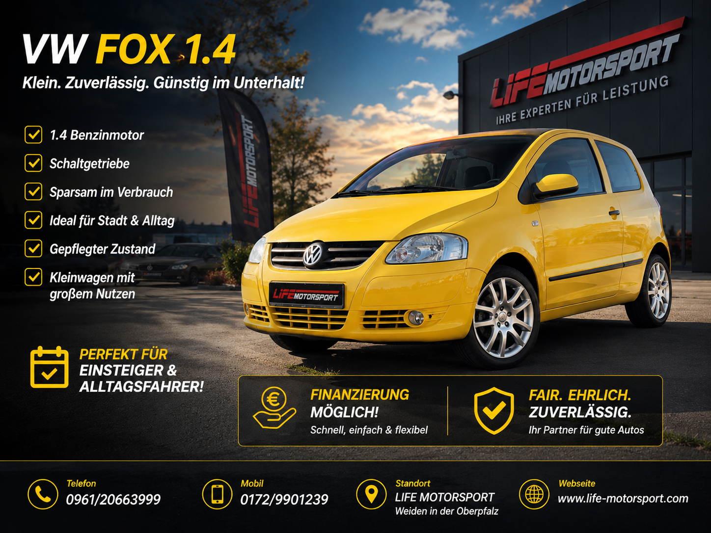 Gebrauchtwagen VW Fox