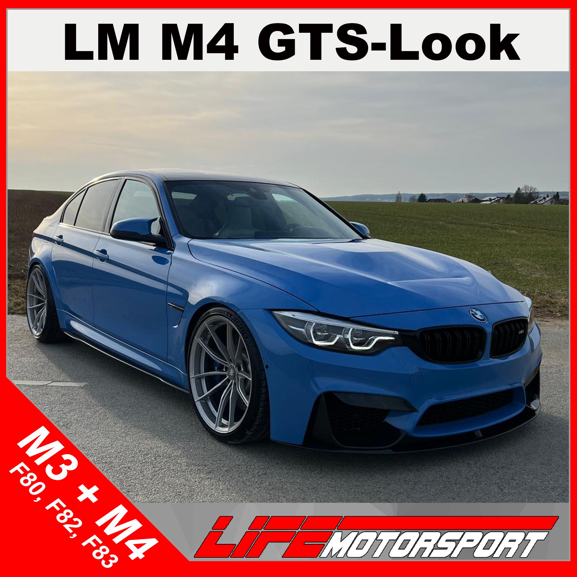 Sportmotorhaube GTS - Design für BMW M3/M4 F8x